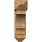 Ekena Millwork Balboa Arts and Crafts Rough Sawn Bracket w/ Offset Brace, Western Red Cedar, 8"W x 28"D x 28"H BKT0806X28X28BOA03RWR - alternate 3